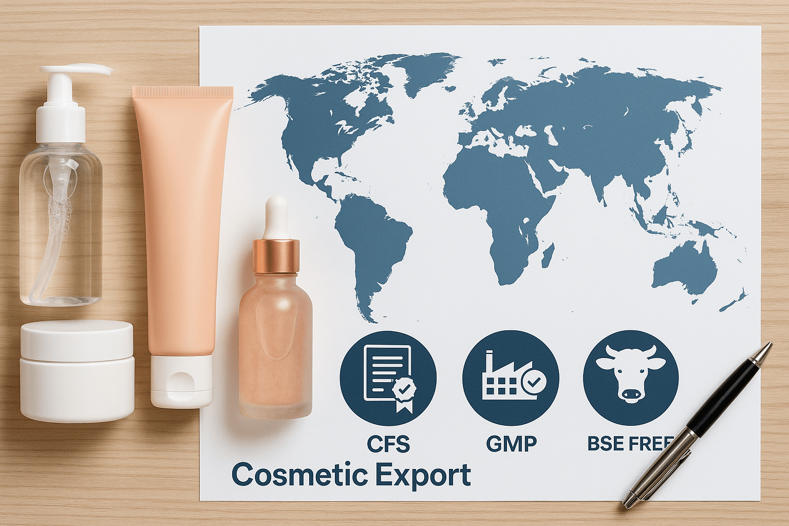 ACMA Services for Cosmetic Export